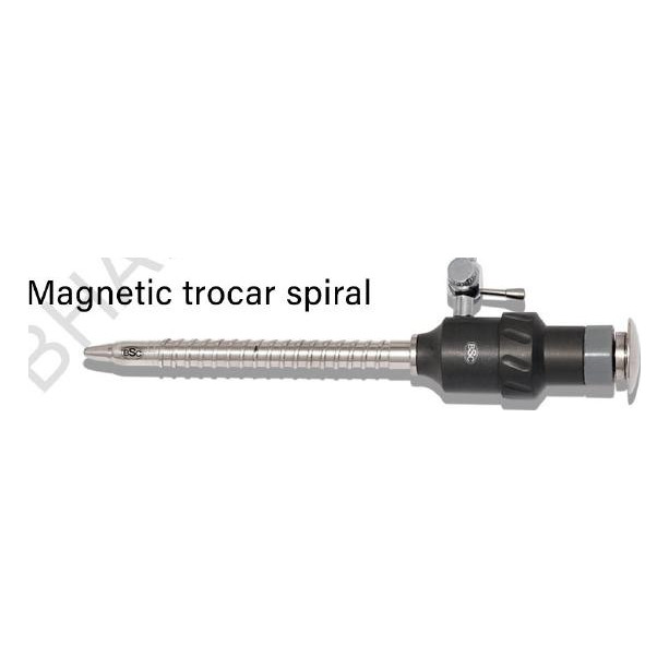 Magnetic Trocar — Spiral Thread