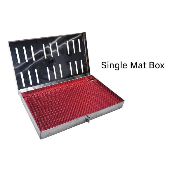 Single Mat Instrument Box